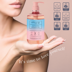 Natural Vibes Activated Shower Gel Body Wash - Glow, Hydrate, Deep Cleanse & Soften | Grab2Buy