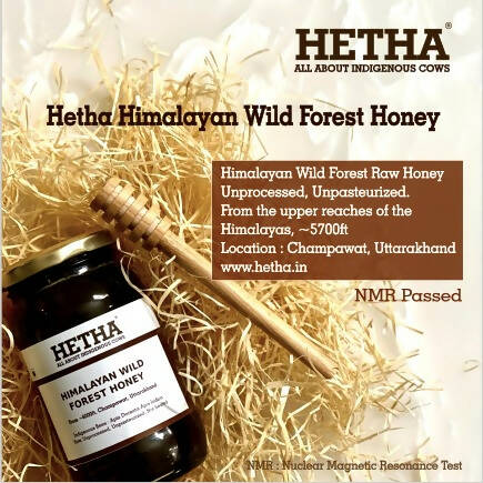 Hetha Pure Himalayan Wild Forest Raw Honey - NMR Passed | Unprocessed | Unpasteurized | Grab2Buy