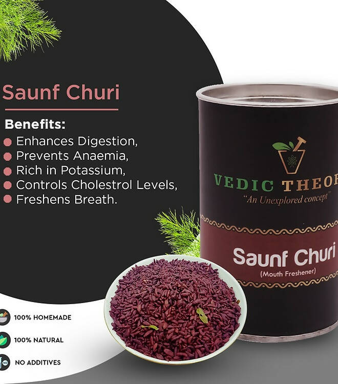 Vedic Theory Saunf Churi (Mouth Freshener) | Grab2Buy