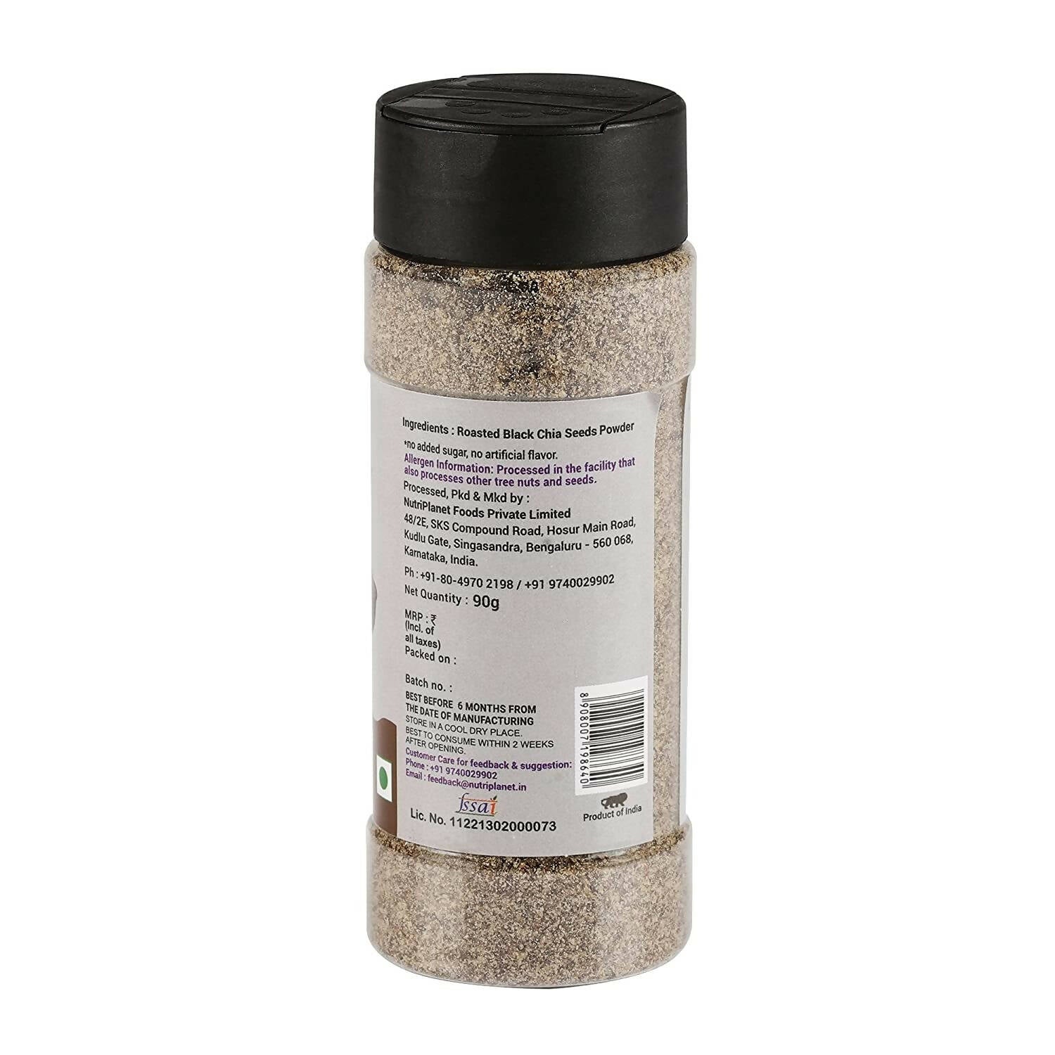 Fulsome Black Chia Seeds Powder (Roasted) | Grab2Buy