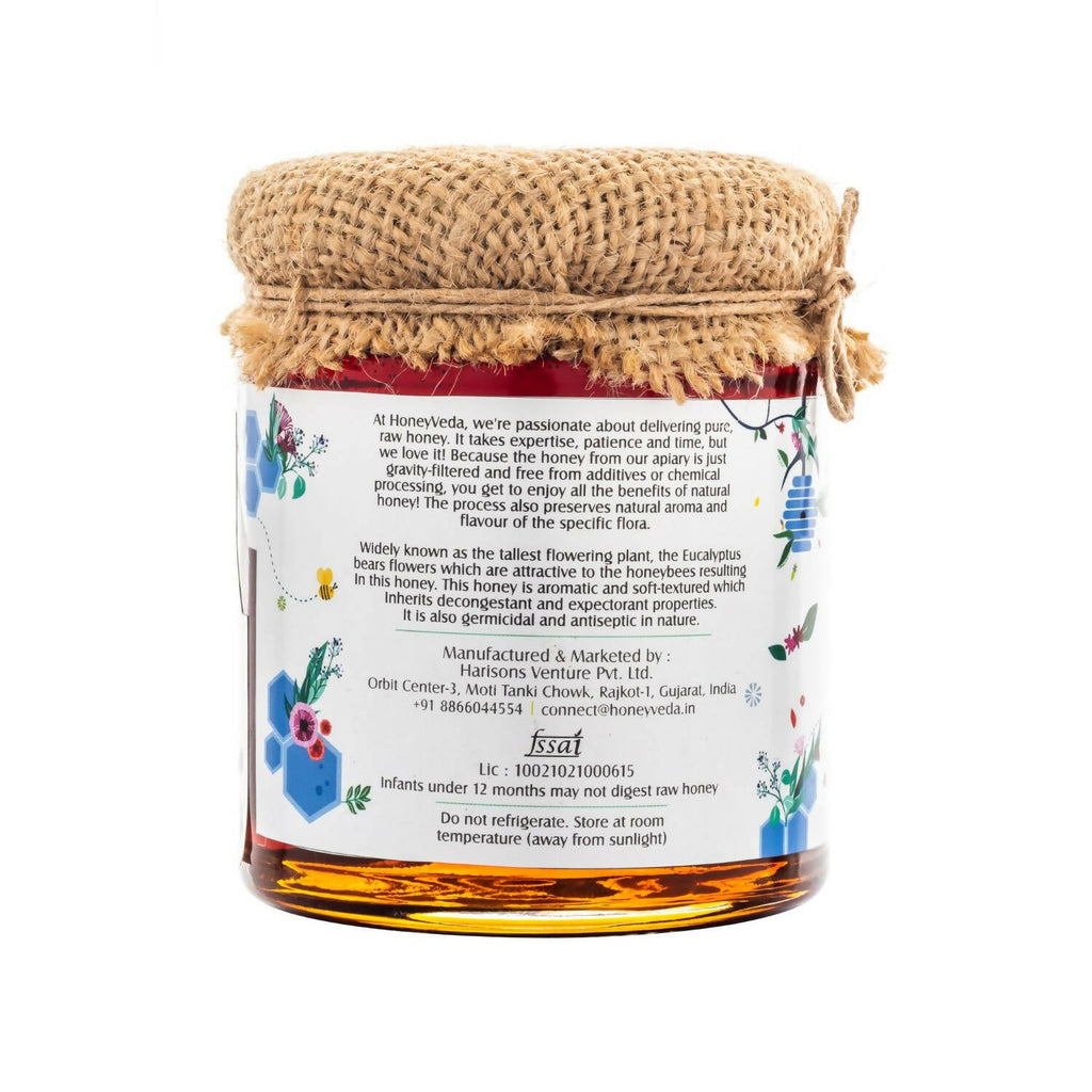 HoneyVeda Premium Raw Eucalyptus Honey | Grab2Buy