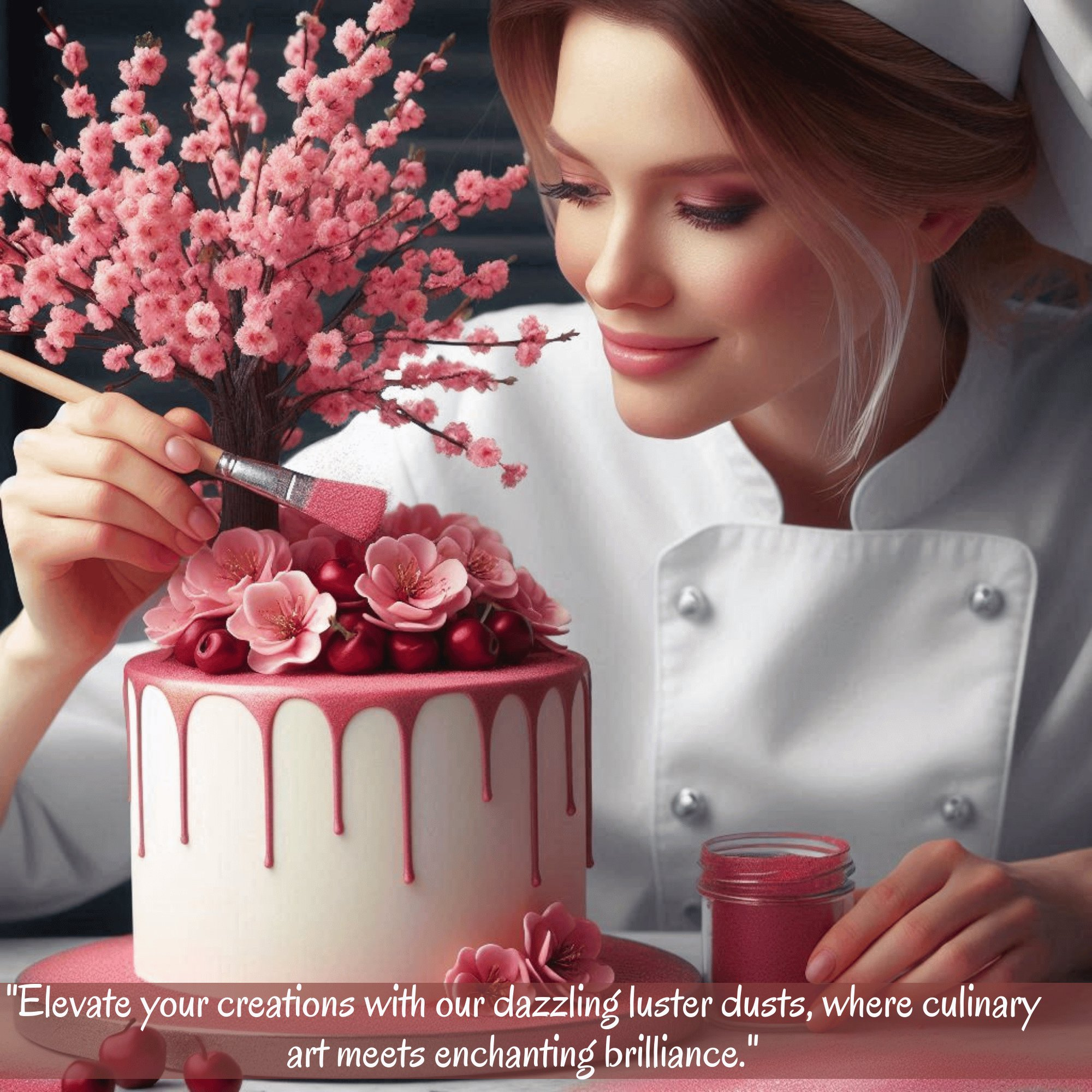 Confect Cherry Blossom Pink | Edible Luster Dust | Grab2Buy
