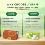 jivraj9 Tea Turmeric And Ginger Green Tea