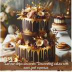 Confect Glistening Gold | Edible Drips | Grab2Buy