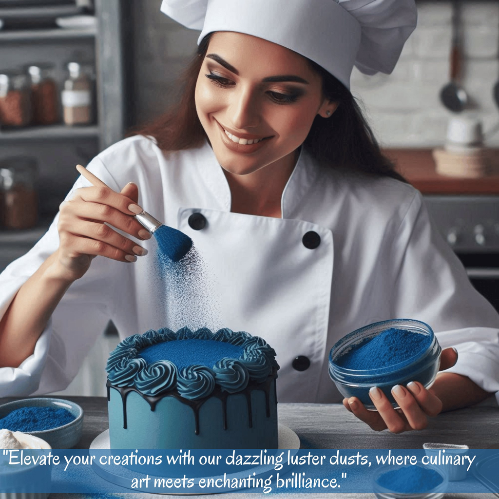 Confect Poppy Blue | Edible Luster Dust | Grab2Buy