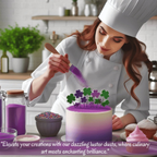 Confect Iris Purple | Edible Luster Dust
