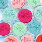 Confect Celebration Stencils Toppers Cutters | Celebration Topper Cutter (Happy Birthday 01)