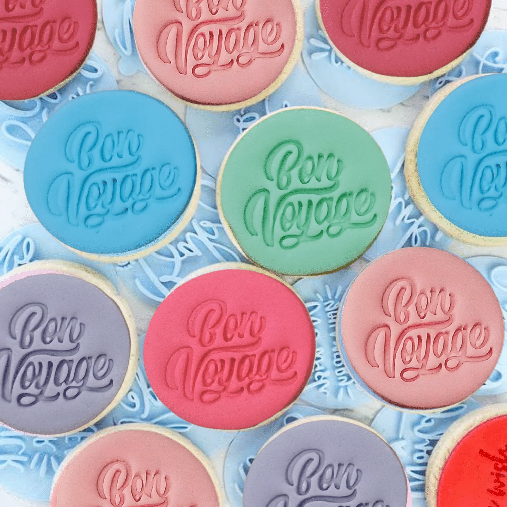 Confect Toppers Cutters | Congratulations Topper Cutter | (Bon Voyage) | Grab2Buy