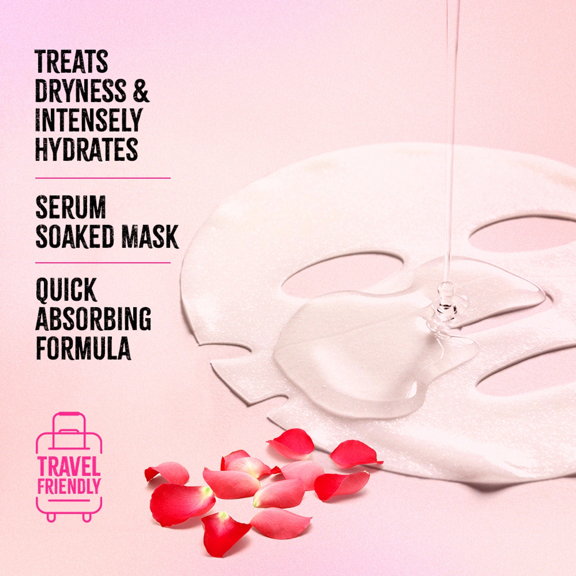 Nykaa Rose+Goat Milk Sheet Mask For Nourished & Radiant Skin-Formulated In Korea - For All Skin Types