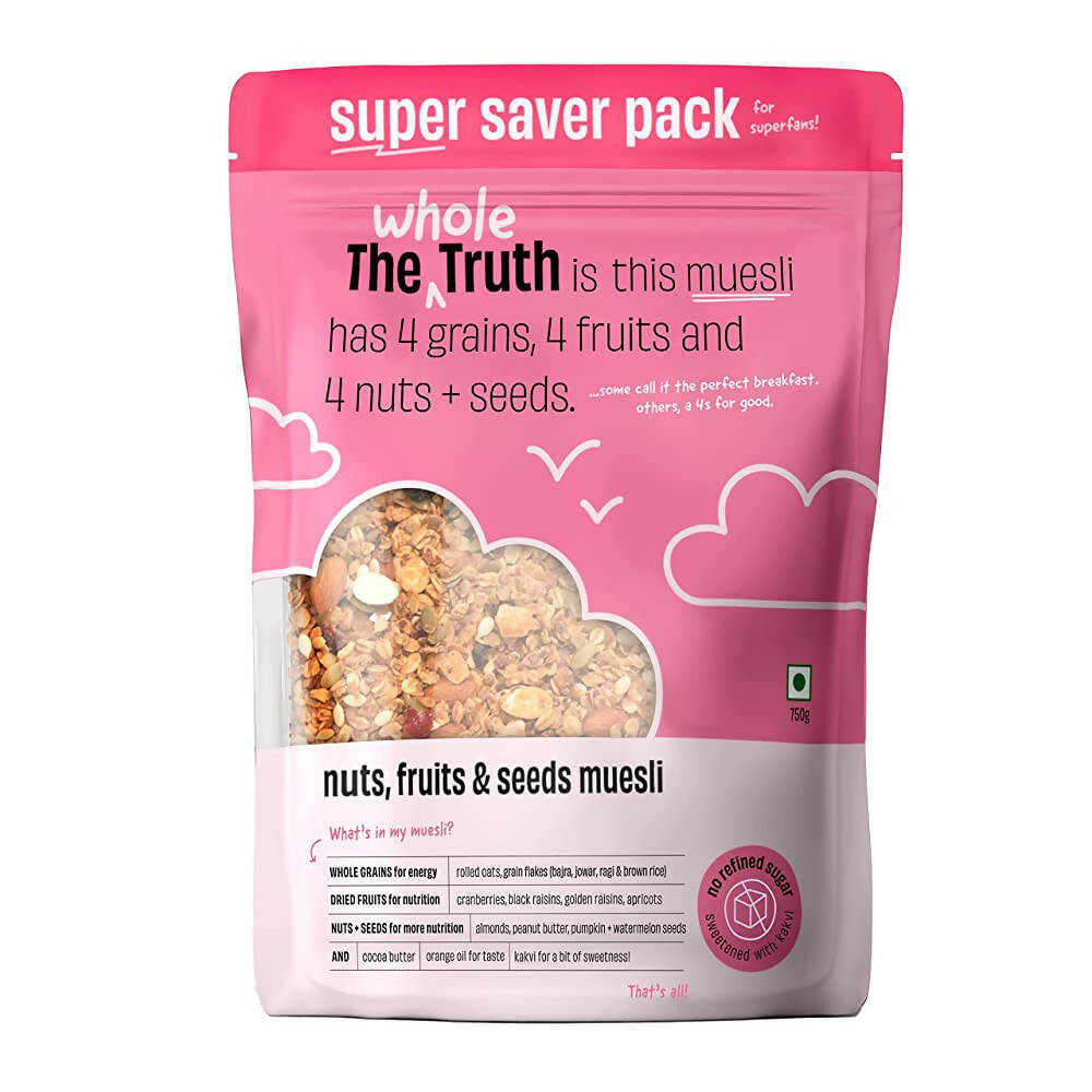 The Whole Truth Nuts, Fruits & Seeds Muesli | Grab2Buy