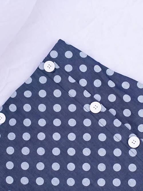 Diva Globe Polka dot Women Overlap Skirt | Grab2Buy