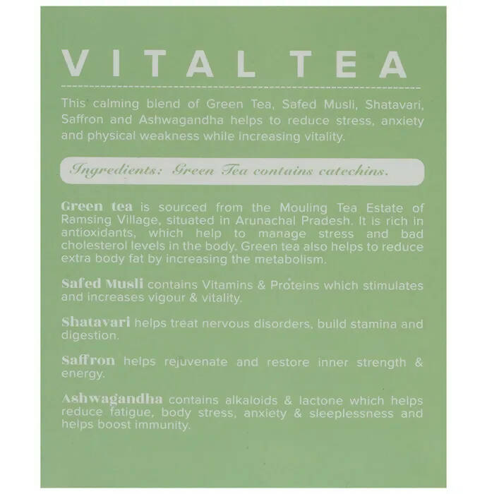 Baidyanath Jhansi Ayurvedant Vital-Tea Bags | Grab2Buy