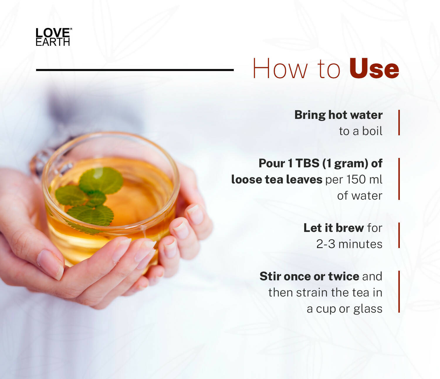 Love Earth Life Essentials Organic tea (Glowing Skin & Healthy Hair) | Grab2Buy