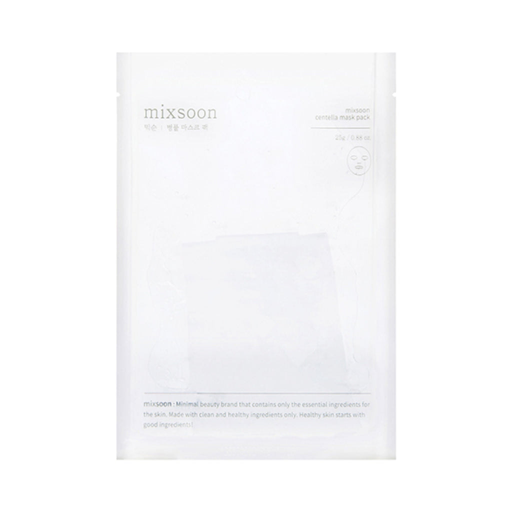 Mixsoon Centella Mask Pack, Calms Redness, Soothes Sensitive & Acne-Prone Skin | Grab2Buy
