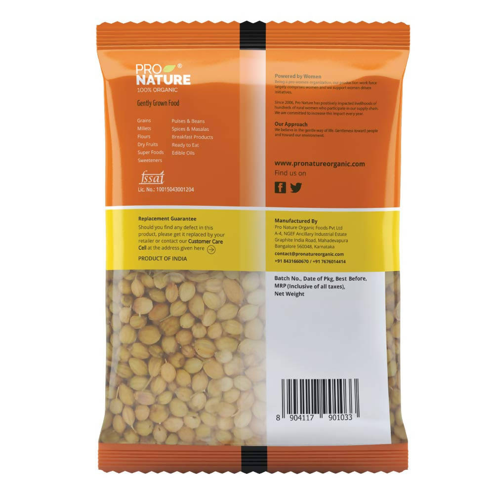 Pro Nature Organic Coriander (Whole) | Grab2Buy