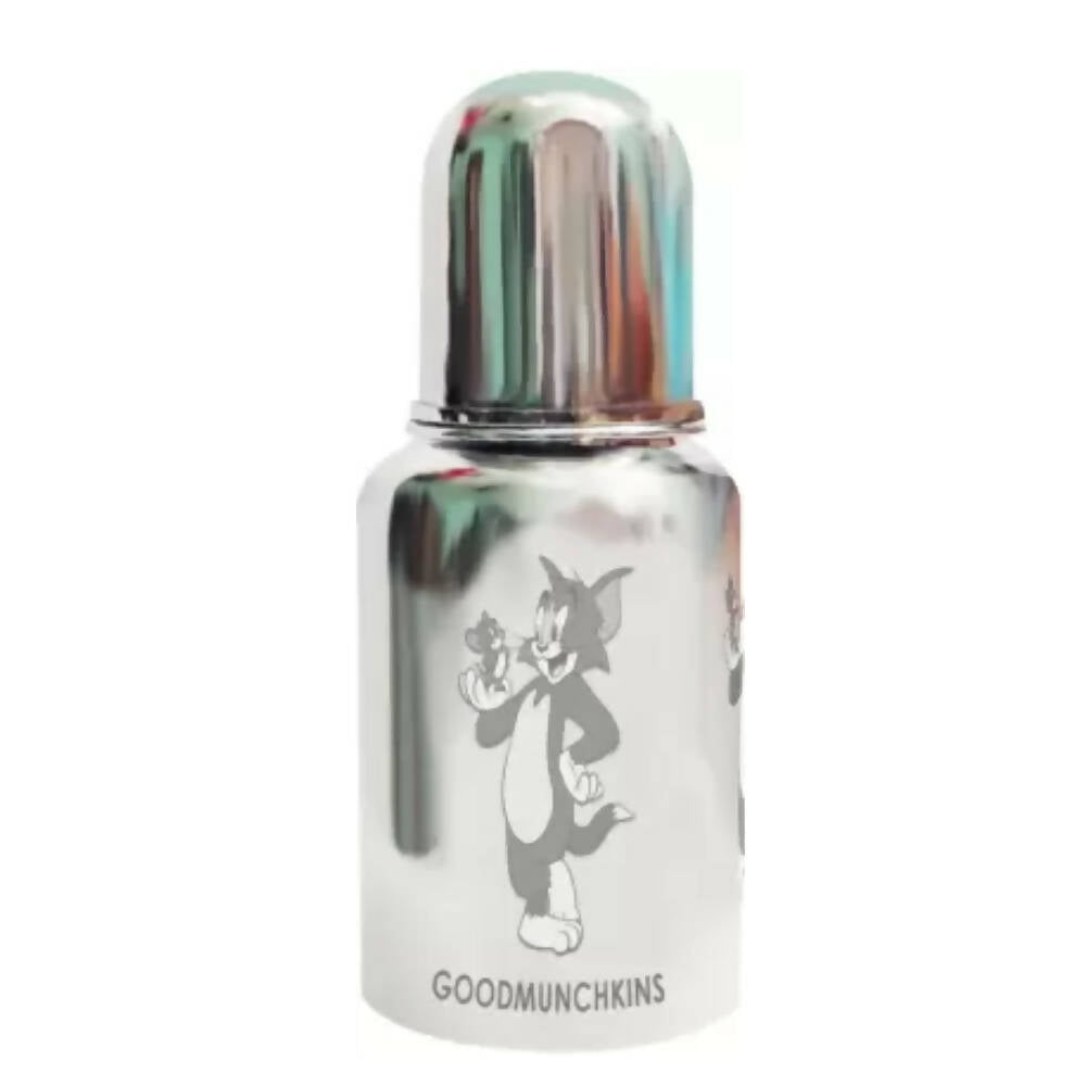 Goodmunchkins Stainless Steel Feeding Bottle 304 Grade Steel, Jointless, BPA Free, Rustfree Bottle For Kids 150 ml | Grab2Buy