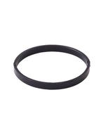 NVR Men's Black Metal Interlock Kada Bracelet | Grab2Buy