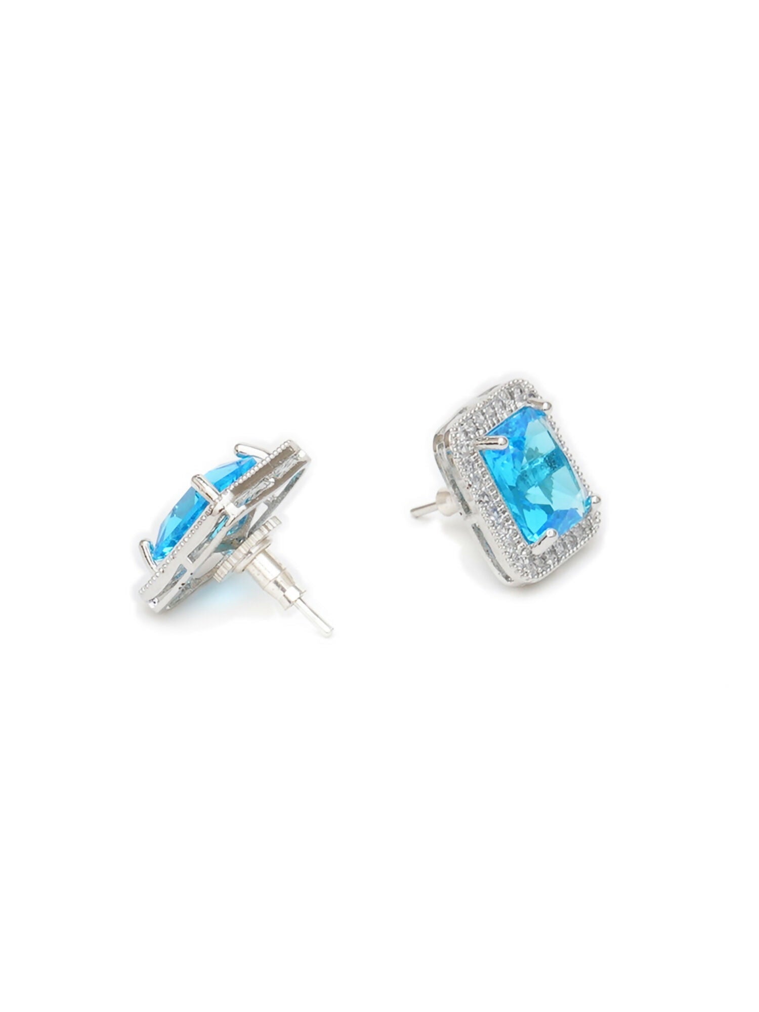 stone stud (sky blue) - Ruby Raang | Grab2Buy