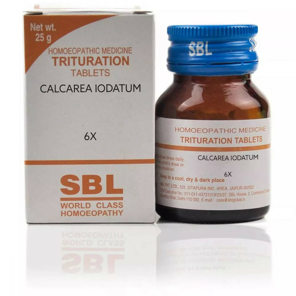 SBL Homeopathy Calcarea Iodatum Trituration Tablets | Grab2Buy