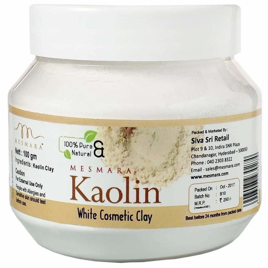 Mesmara Kaolin White Cosmetic Clay, 100g | Grab2Buy