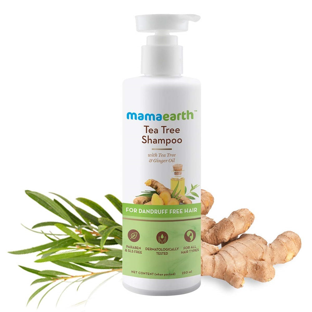 Mamaearth Tea Tree Shampoo & Onion Hair Oil | Grab2Buy