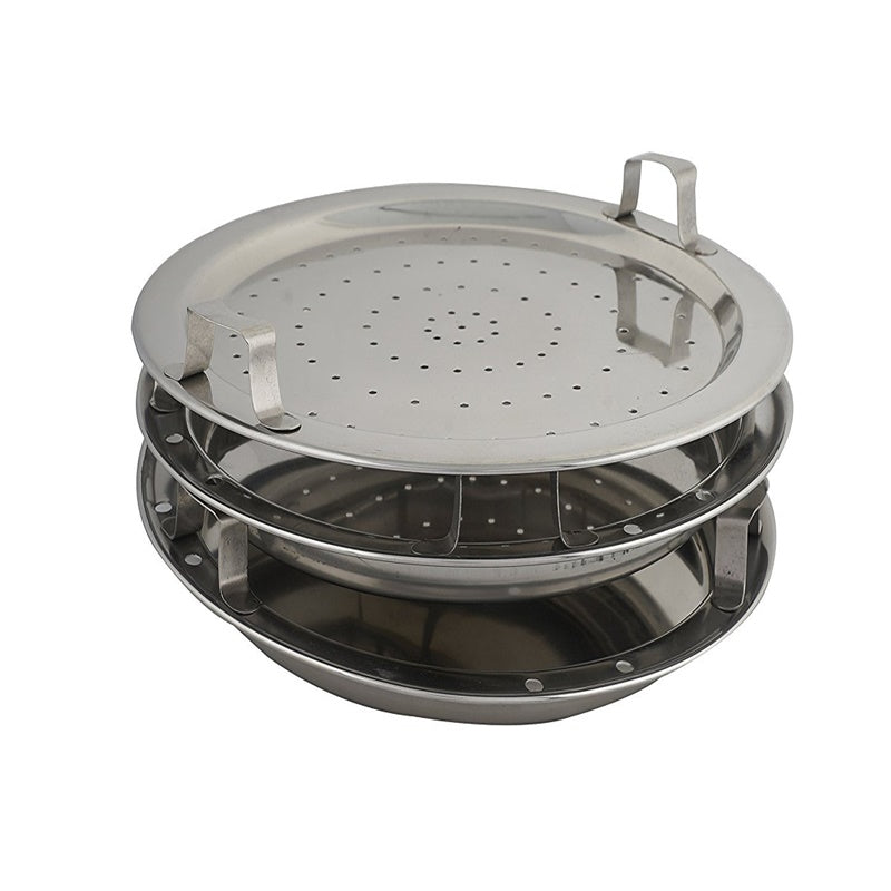 Kitchen Sandwich Bottom Multi kadai Idly Cooker Dhokla and Plate | Grab2Buy