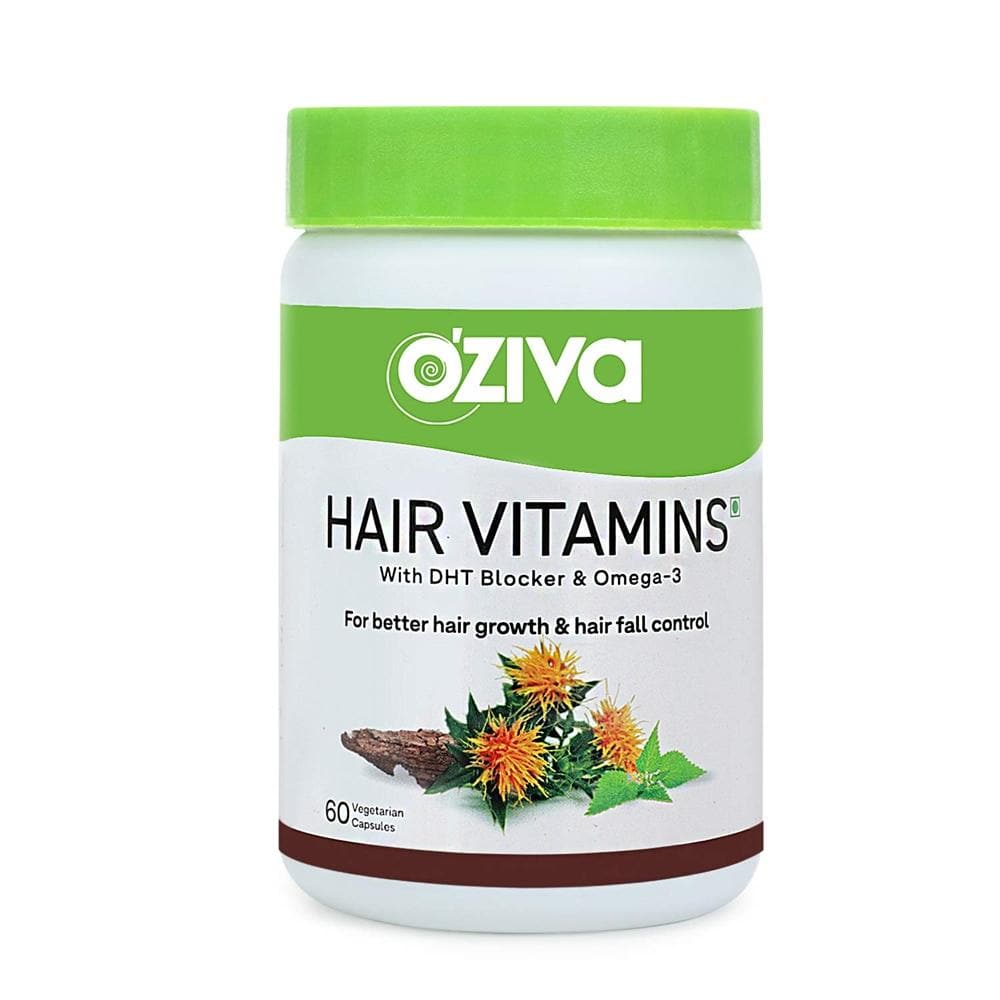 OZiva Hair Vitamins (With Biotin, Iron & Vitamin E) | Grab2Buy
