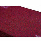 Cotton Dining Table Cover 6 Seater - Maroon | Grab2Buy