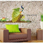 Multicolor - Decals Design Peacock Bird Wall Sticker | Grab2Buy