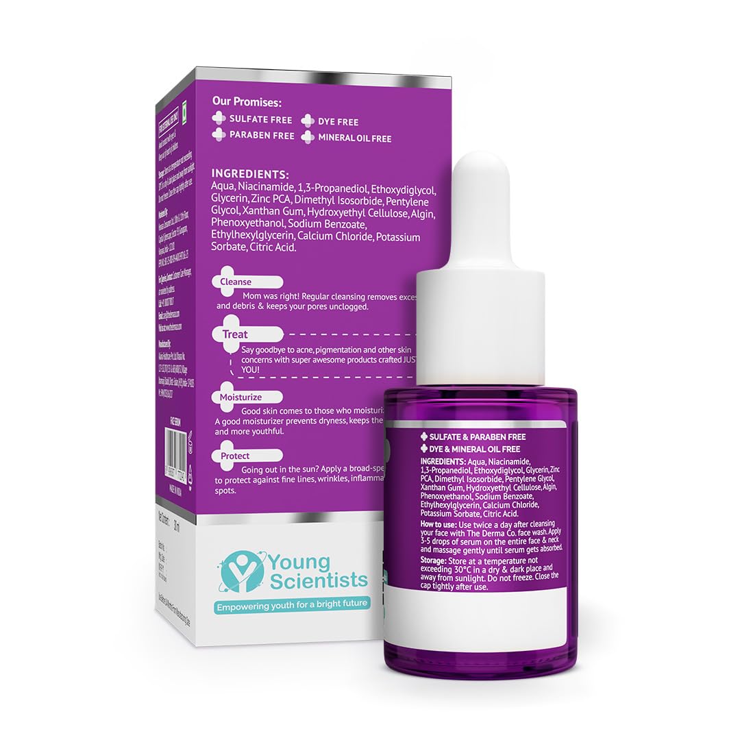 The Derma Co 10% Niacinamide Face Serum For Acne Marks & Acne Prone Skin | Grab2Buy