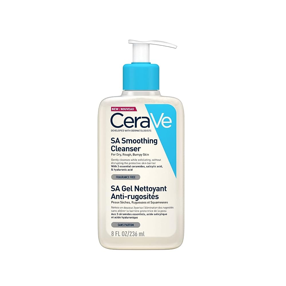 Cerave SA Smoothing Cleanser for Dry Rough Bumpy Skin | Grab2Buy