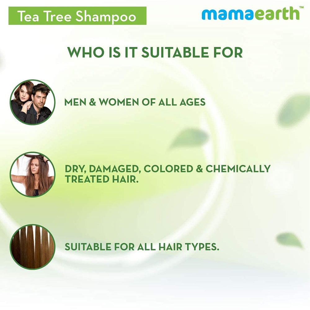 Mamaearth Tea Tree Shampoo & Onion Hair Oil | Grab2Buy
