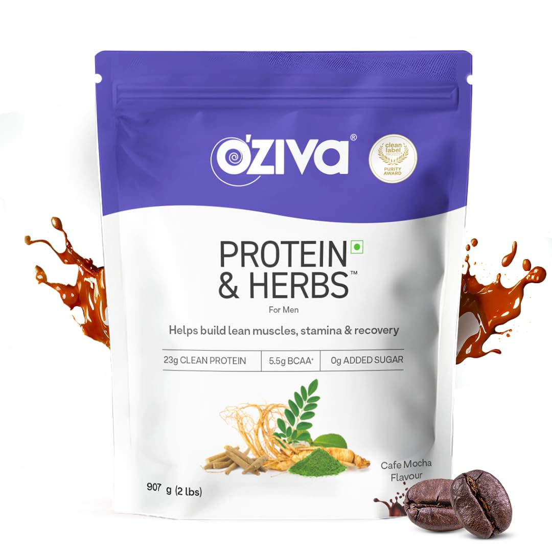 OZiva Protein & Herbs for Men | Grab2Buy