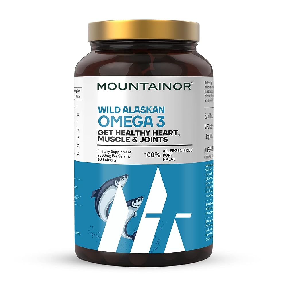 Mountainor Wild Alaska Omega-3 Soflgels | Grab2Buy