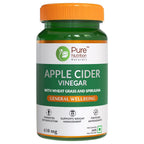 Pure Nutrition Apple Cider Vinegar with Wheat Grass & Spirulina Veg Capsules