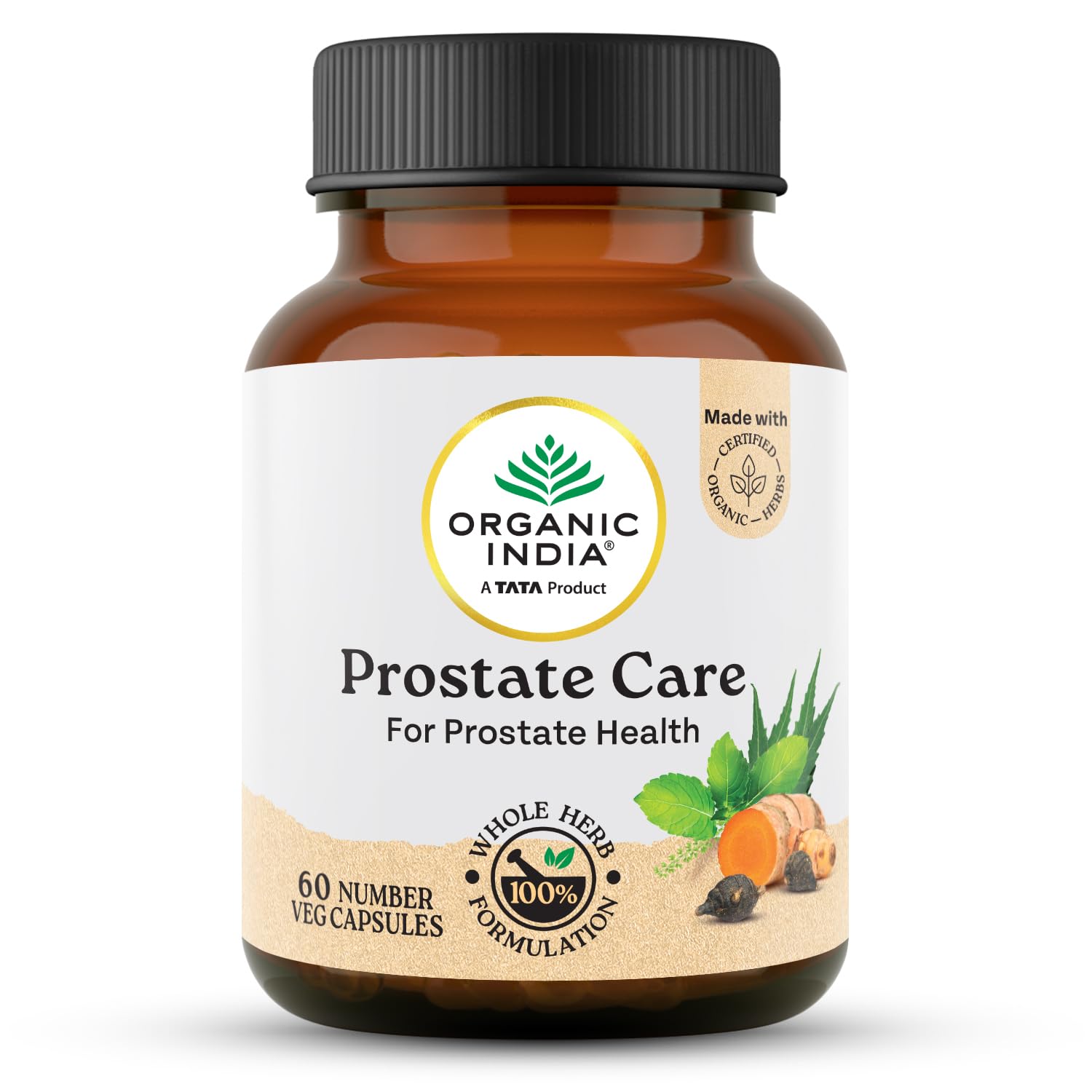 Organic India Prostate Care 60 Capsules | Grab2Buy
