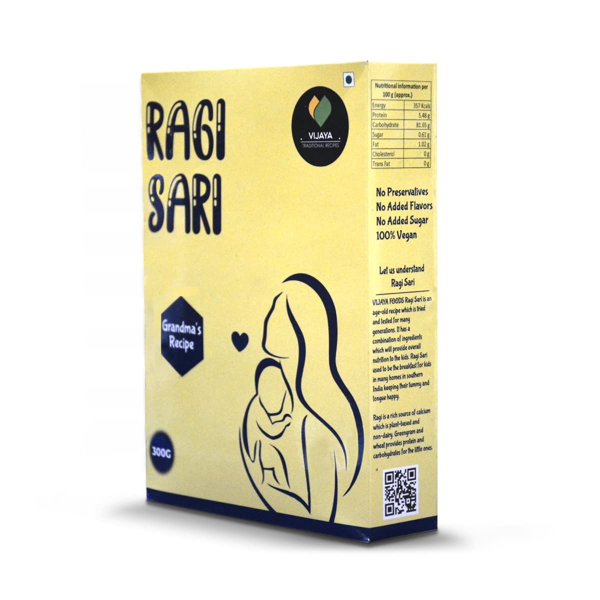 Vijaya Traditional Recipes Ragi Sari | Grab2Buy