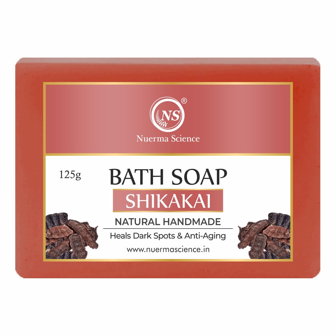 Nuerma Science Shikakai Bath Soap | Heals Dark Spots & Anti-Aging | Grab2Buy