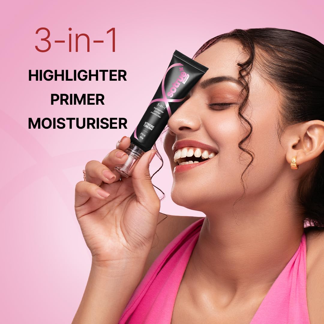 Sotrue Strobe Illuminating Cream + Moisturizer With Hyaluronic Acid - Pink | Grab2Buy