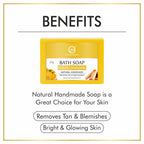 Nuerma Science Haldi Chandan Bath Soap | Removes Tan & Pigmentation