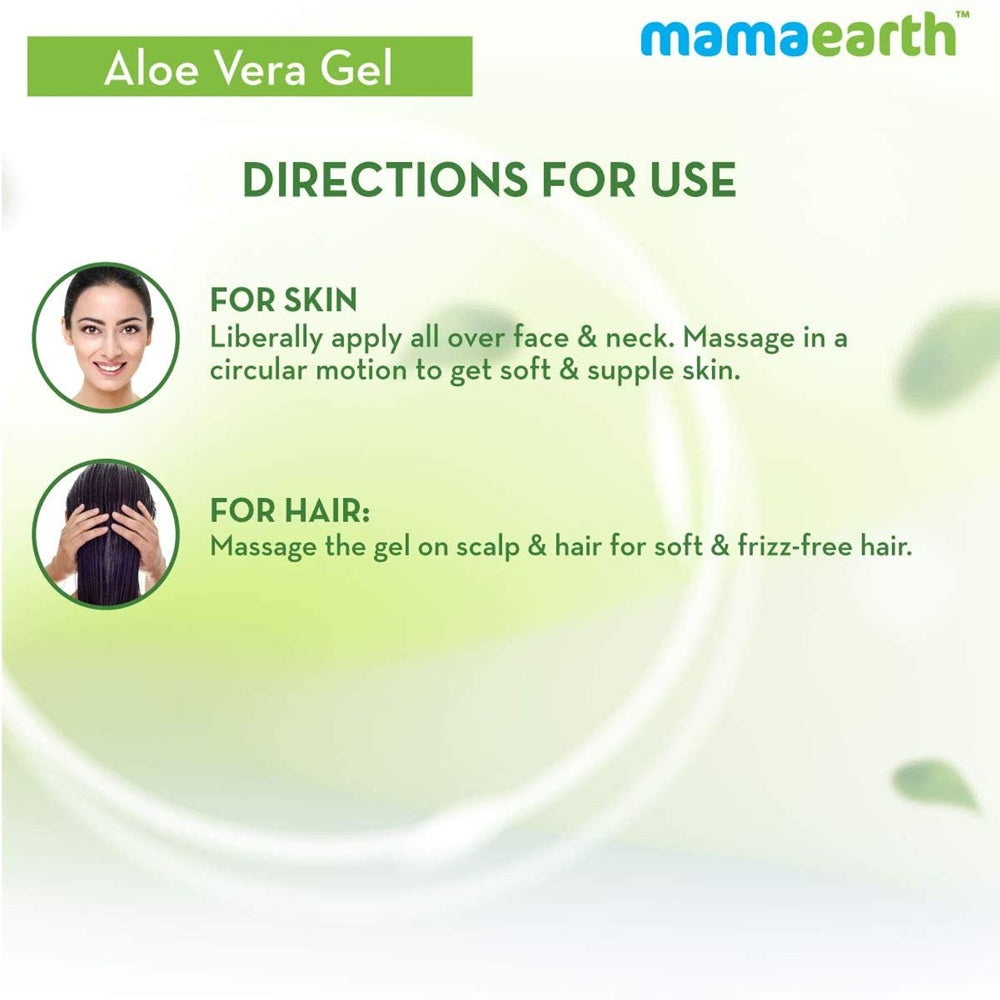 Mamaearth Aloe Vera Gel For Skin & Hair | Grab2Buy