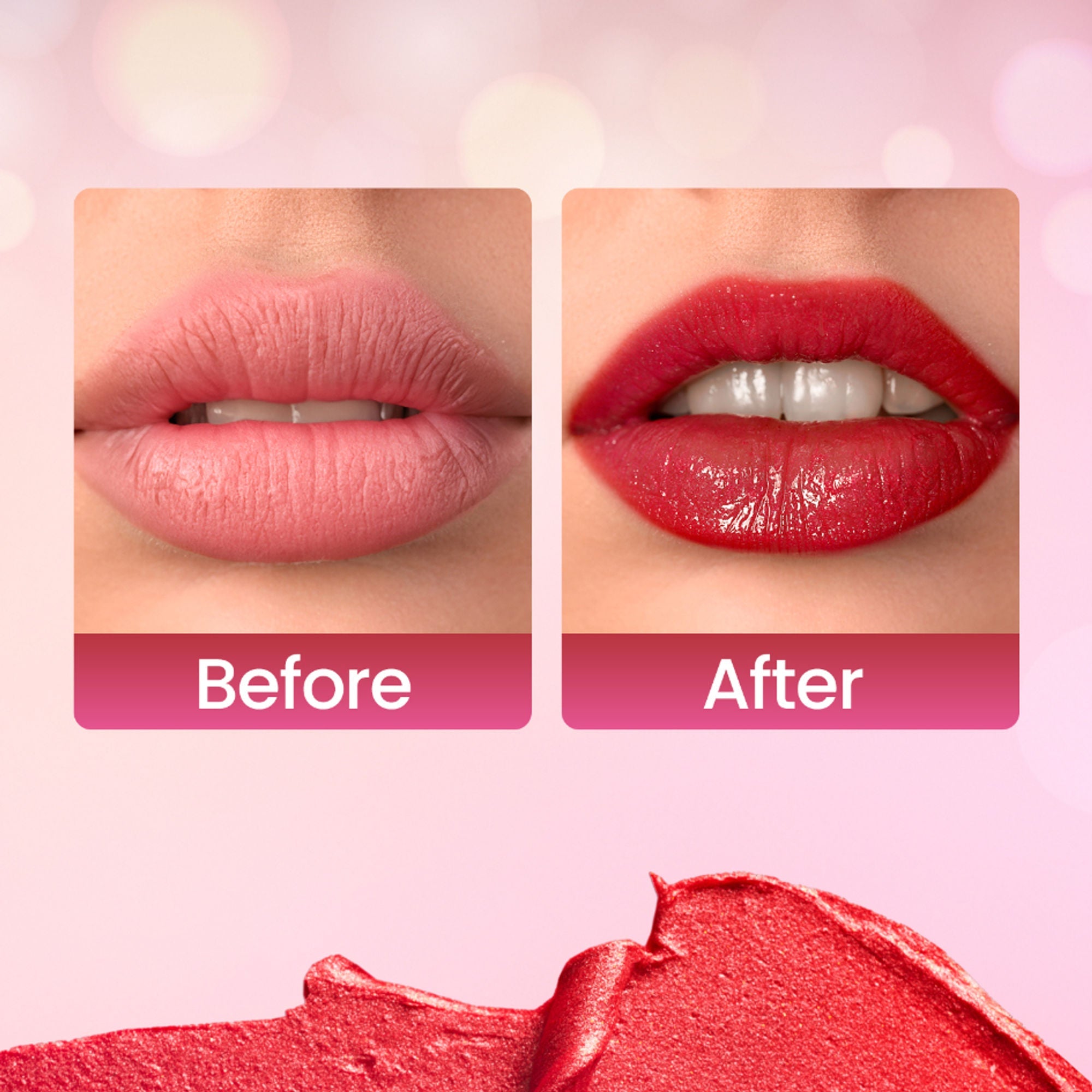 Swiss Beauty My Shine High Pigmented & Long-Lasting Lipstick Enriched with Vitamin E - 08 Its Rouge | Grab2Buy