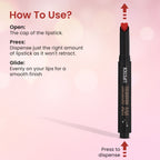 Swiss Beauty My Shine High Pigmented & Long-Lasting Lipstick Enriched with Vitamin E - 08 Its Rouge | Grab2Buy
