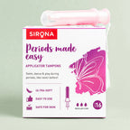 Sirona Premium Applicator Tampons - Regular Flow | Grab2Buy
