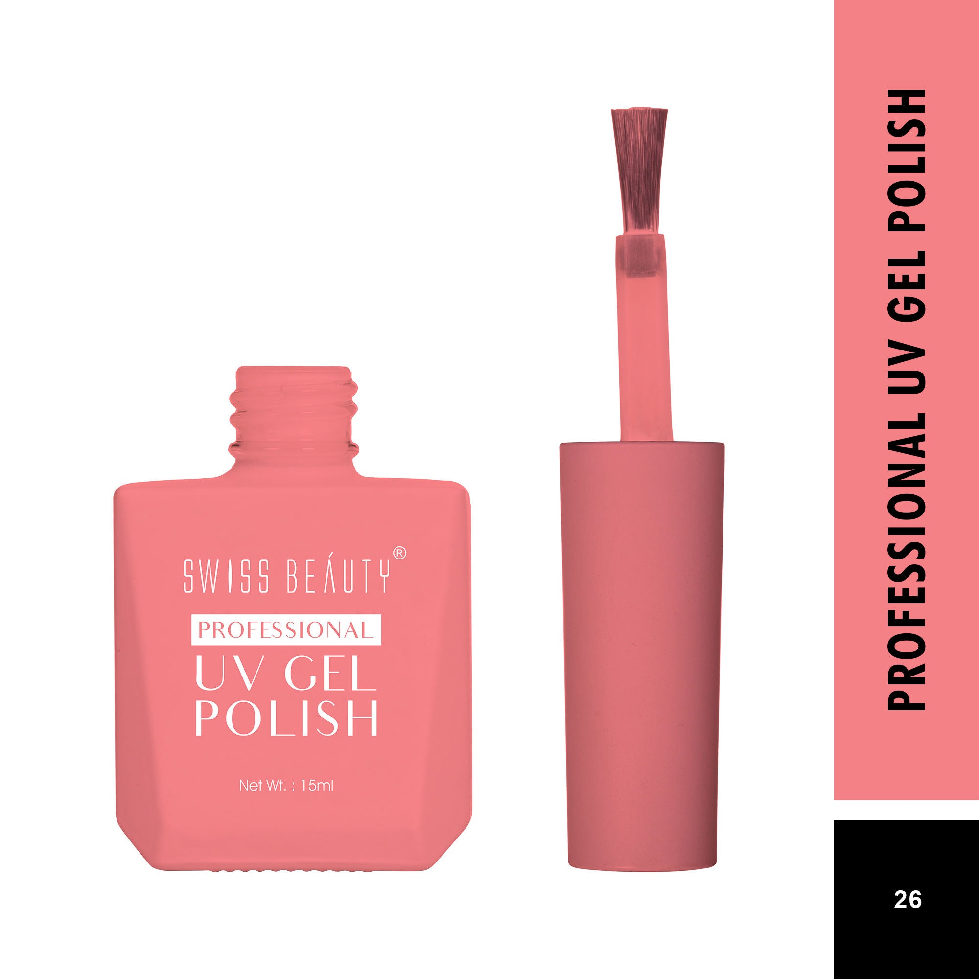 Swiss Beauty Professional UV Gel Nail Polish - Shade-26 | Grab2Buy