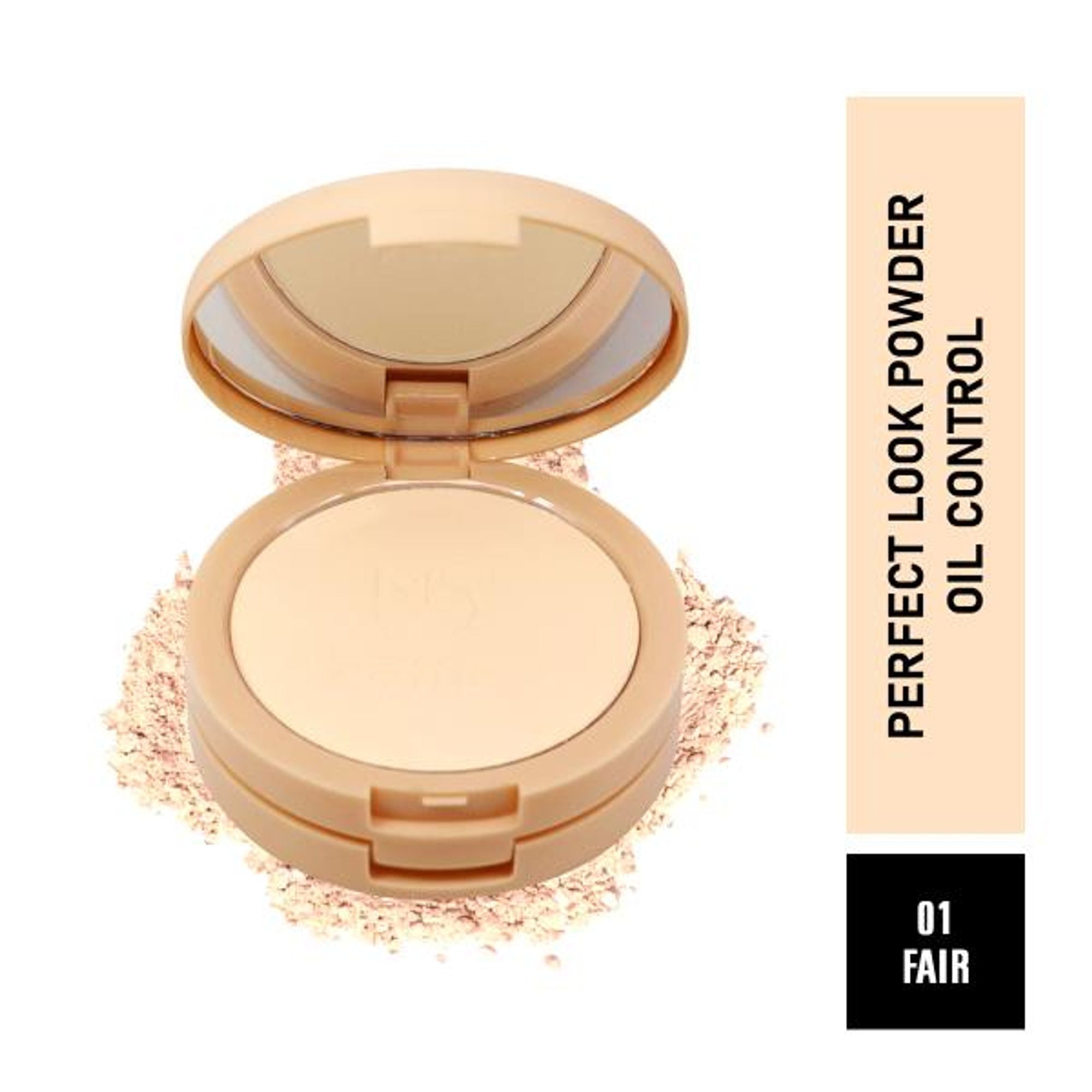 Matt Look Perfect Look 2 In 1 Formula Oil Control Powder - Fair | Grab2Buy