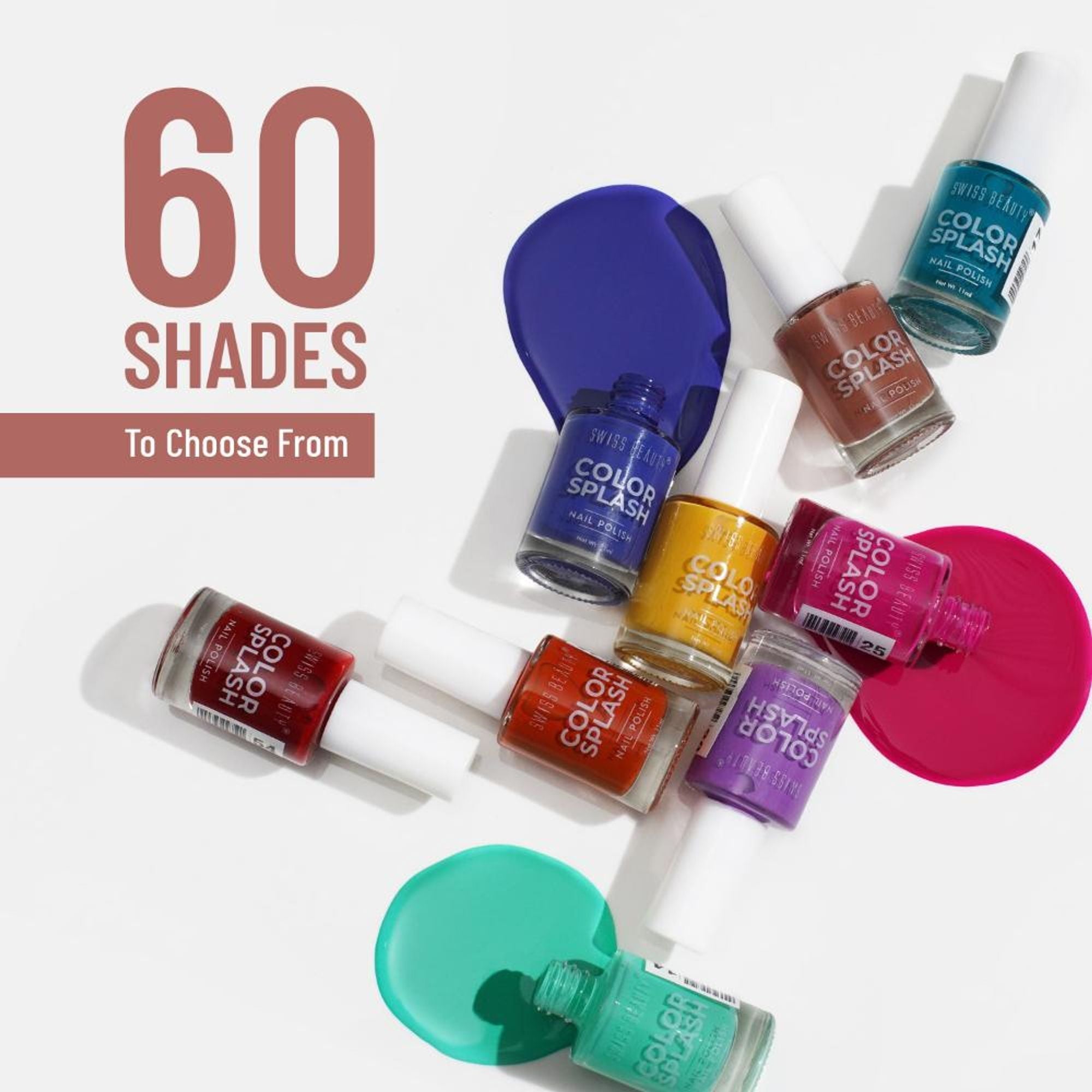 Swiss Beauty Color Splash Nail Polish - 511 Juicy Mango | Grab2Buy