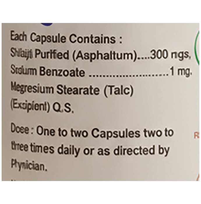 Indian Remedies Purified Sj Capsules | Grab2Buy
