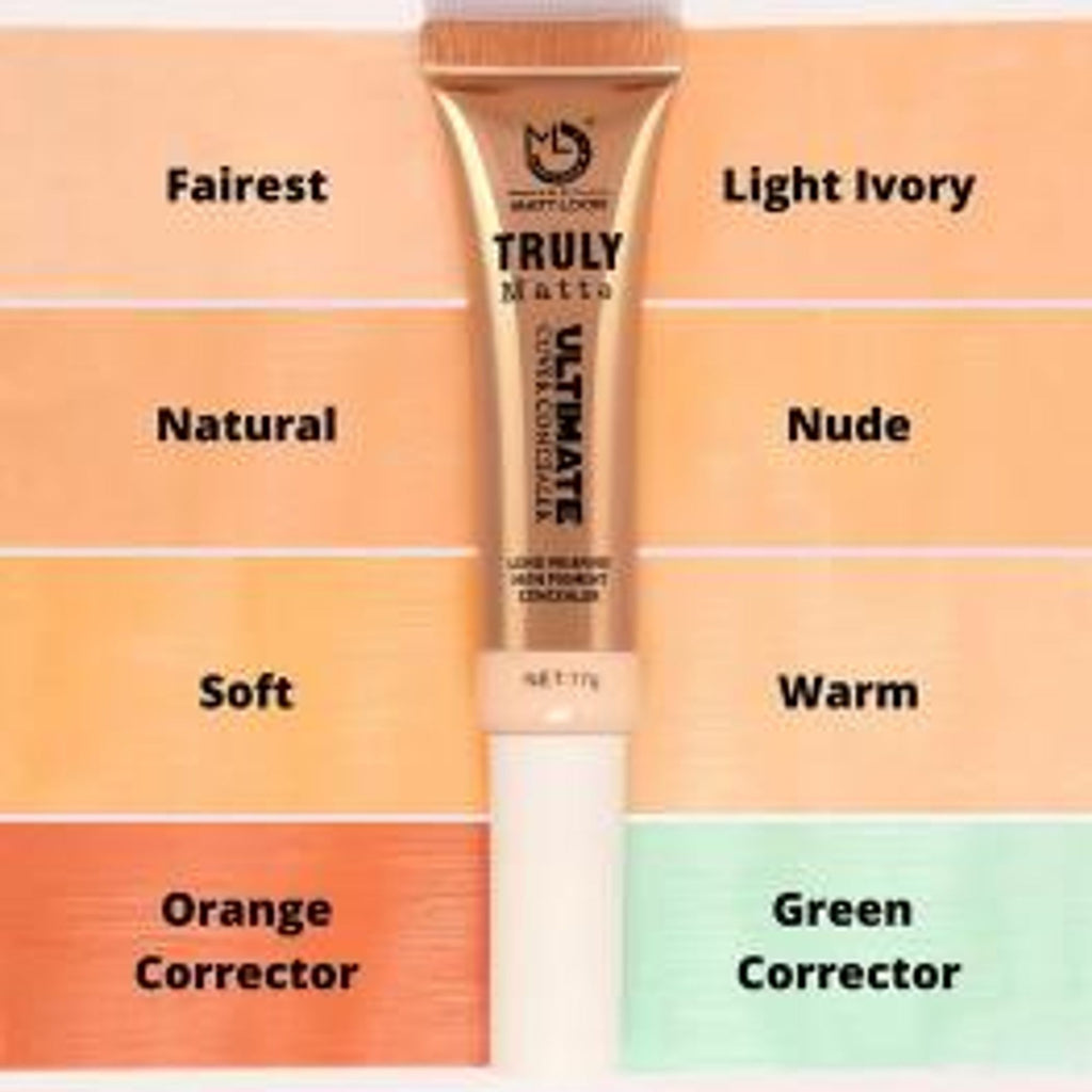 Matt Look Truly Matte Ultimate Cover Concealer - Light Ivory