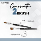 MARS Cosmetics 2-In-1 Hue Gel Eyeliner With 2 Brush Set - 1